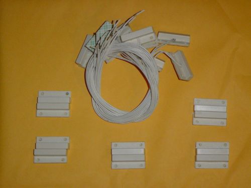 New lot of 10 nascom n122wg surface mount magnetic contacts with 12&#034; leads for sale