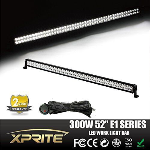 Xprite E1 Series 52-inch 300W 100 LED Off-Road Spot and Floodlight Combo Work