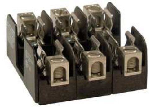 Mersen 20601 class h and k non-spring reinforced fuse block with box connector, for sale