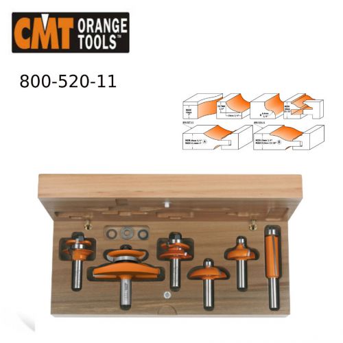 CMT Sommerfeld 6 Piece Cabinet Making Set,  800-520-11, New by Authorized Dealer
