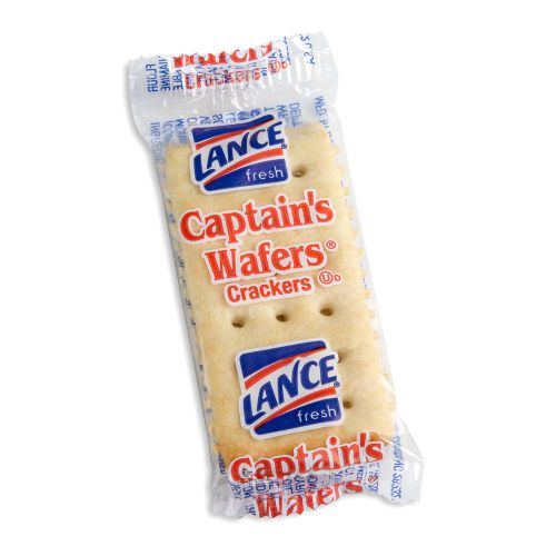 Lance Captain&#039;s Wafer Crackers 2/Pack  - 500/Case