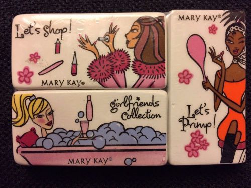 MARY KAY new Consultant Set of 3 Magnets Let&#039;s Shop Girlfriend Collection RARE