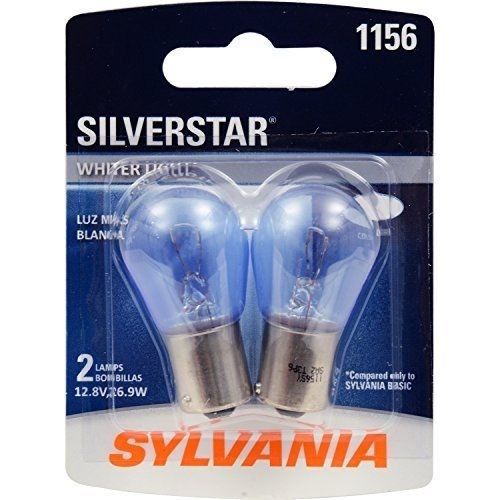 Pack Of 2 Sylvania 1156 Silverstar High Performance Miniature Bulb New