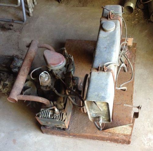 Vintage antique onan fairbanks morse horizontally opposed engine generator for sale