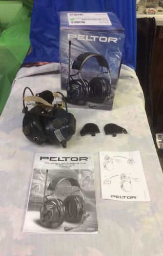 Peltor PowerCom Plus Hard hat Headphones/ Communication