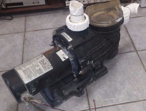 Flotec Pump 1 hp Model C48J2PA105CK1 For Above Ground Pools Good Working Cond.