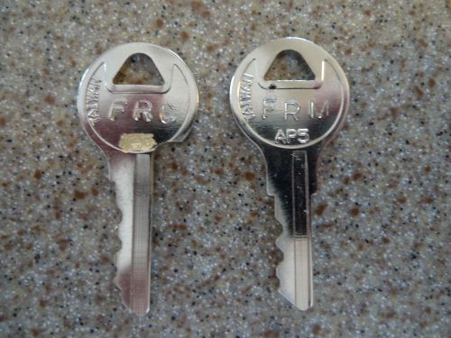 New set of steelcase keys (fr series) master and lock core removal keys for sale