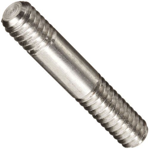 Small parts threaded stud, 303 stainless steel, #6-32 threads, 1/2&#034; x 7/32&#034; for sale