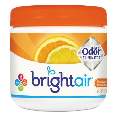 &#034;super odor eliminator, mandarin orange &amp; fresh lemon, 14oz, 6/carton&#034; for sale
