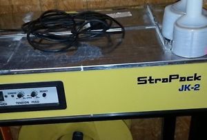 Strapack All-Purpose Durable Semi-Automatic Tabletop Strapping Machine JK-2 Used