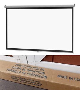 NIB New DA-LITE 60 x 60 Pull-Down 40184 PROJECTION Projector SCREEN Matte White