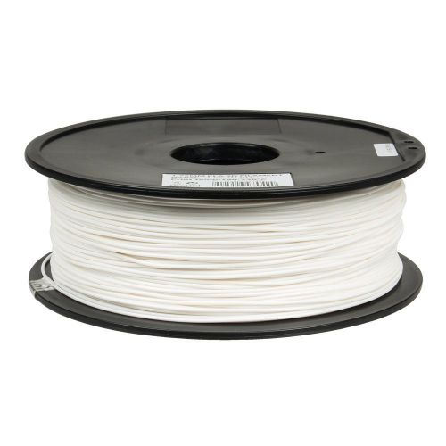 Inland 1.75mm white pla 3d printer filament - 1kg spool (2.2 lbs) for sale