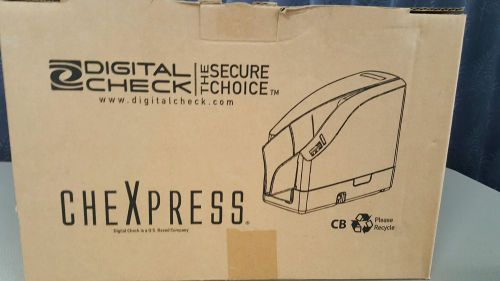 DIGITAL CHECK CHEXPRESS CX30 CHECK READER SCANNER 152000-02 INKJET