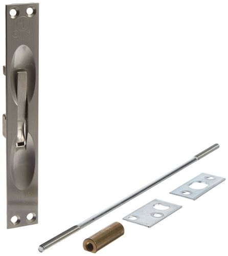 Rockwood 555.15 lever extension flush bolt 1-1/4&#034; width x 6-3/4&#034; satin nickel for sale