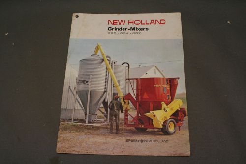 New Holland Model 352 354 &amp; 357 Grinder Mixers Brochure