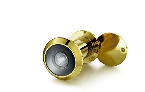 Togu TG3016YG-PVD Gold Brass UL Listed 220-degree Door Viewer with Heavy Duty to