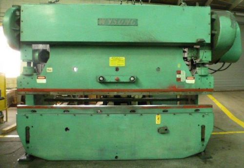 150 ton 12&#039; wysong mechanical press brake (29451) for sale