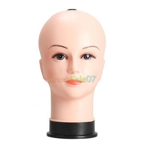 Real Female Mannequin Head Model Wig Hat Jewelry Display Cosmetology Manikin N#S