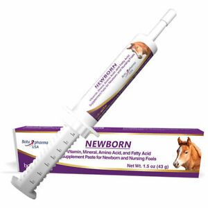 Newborn Botumix Vitamin Mineral Amino Acid Supplement for Newborn Horses Ex 2/22