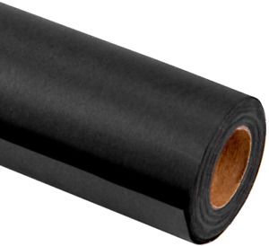 Kraft Paper Roll Recyclable Wrapping Craft Packing Table Runner Gift Kit Black
