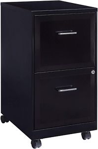 Lorell File Cabinet, Black -