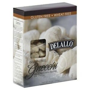 Delallo Gluten Free Potato and Rice Gnocchi, 12 Ounce -- 6 per case.