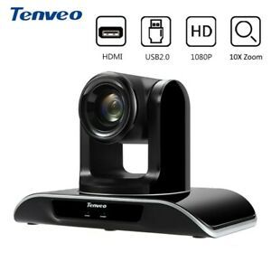 Tenveo Video Camera 10X Optical Zoom Full HD 1080p PTZ - [NOT WORKING PROPERLY]