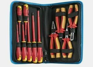 Jonard Tools TK-110INS 11 Piece Insulated Tool Kit with Insulated Phillips an...