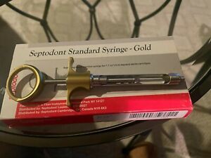 Septodont Standard Syringe-Gold Ref 01-N-2110