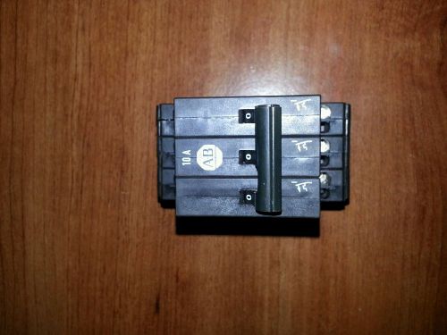 Allen bradley 1492-gs3g100 circuit breaker nib 1492gs3g100 for sale