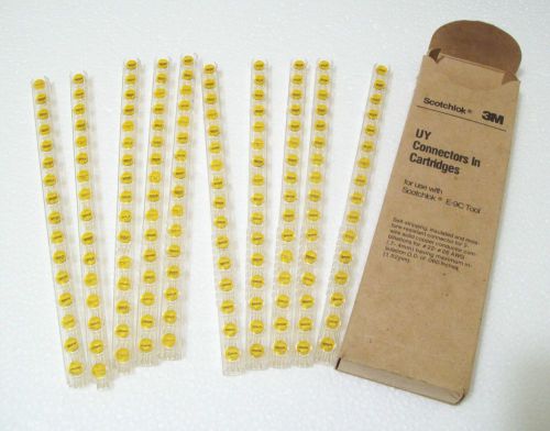 Box of 160 3m scotchlok uy connectors in cartridges new nos for sale