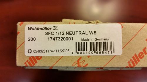 Weidmuller 1747320001 Wire Labels