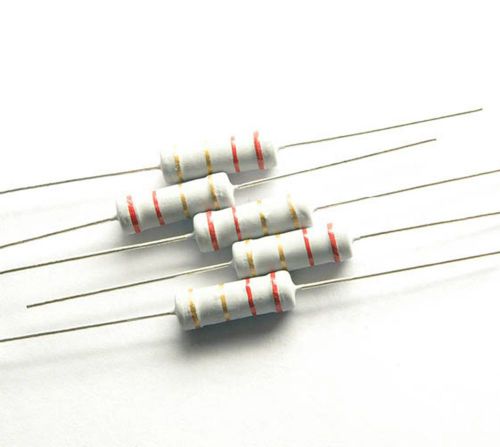 3W 10 Ohm Metal Oxial Film Resistors 5% accuracy Lot100