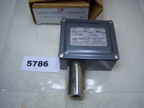 (5786) United Electric Pressure Switch to 30&#034; HGV J7-218