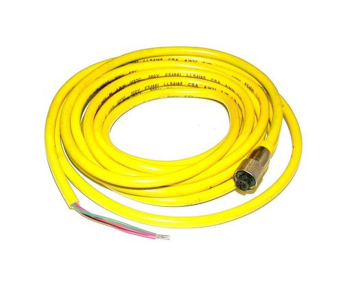 NEW TURCK MICRO FAST MOLDED CORDSET CABLE MODEL U2401  (3 AVAILABLE)