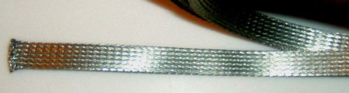 Davis rf fgb3/4- tinned, flat braided grounding strap. 3/4 inch width x 10 feet for sale