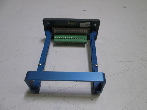REXROTH PC BOARD STAND AND CONNECTOR BASE VT3002 *USED*