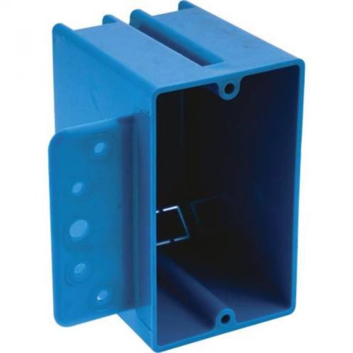 Non metallic 1 gang zip box with bracket 18 cubic inches b118b-upc carlon for sale
