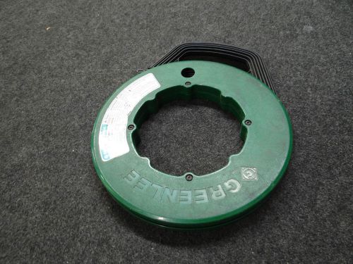 Greenlee 438-10 steel fish tape / 100ft. x 1/8&#034; x .060&#034; max strength 400 for sale