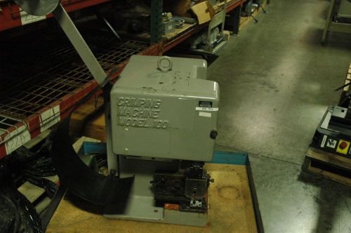 Fujitsu FCN M100 M-100 crimper crimping machine 3 ton A101 applicator footswitch