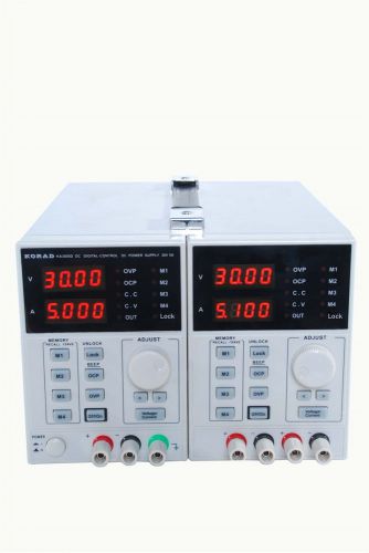 Korad-precision variable adj 30v,3a triple dc power supply digital regulated lab for sale