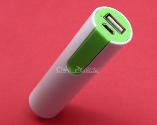Green-White 5V 1A Mobile Power Bank DIY Kit for 18650(NO Battery) Charger Phone