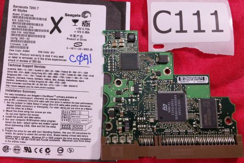 #C111 - Seagate ST340014A 9W2005-314 3.06 WU (100275520) Hard Drive PCB