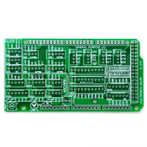 10x I/O Extension PCB for Arduino MEGA 2560 R3 Board DIY.
