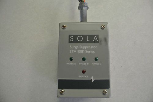 SOLA STV100K-48D SURGE SUPPRESSOR STV100K SERIES Hard Wired TVSS
