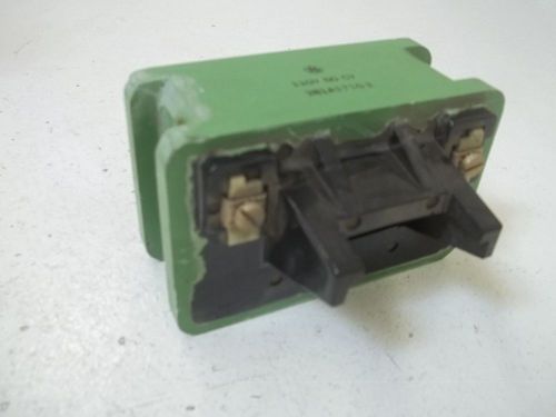 GENERAL ELECTRIC 281A171G2 COIL 110V (GREEN) *USED*