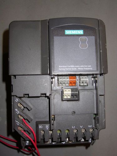 Siemens micromaster 420  6se6420-2ud24-0ba0 4kw ac drive for sale