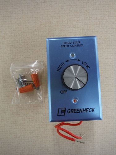Greenheck solid state motor speed control kbwc-15k for sale