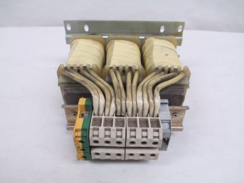 Siemens 4ep3800-3ds 0.445mh 63a 600v-ac line reactor d220581 for sale