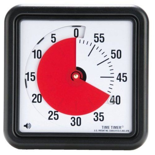 Teaching Or Therapy Time Timer 8&#034; Visual Sense Of Time Kids Pre School Autism